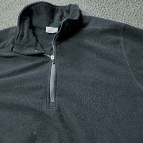 Nike Therma Fit Fleece Pullover Zip Up Sweater Black Womens M Medium - Picture 3 of 8